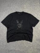 Spyder Black Spider Logo Graphic T-Shirt Oversized Boxy Fit – XL