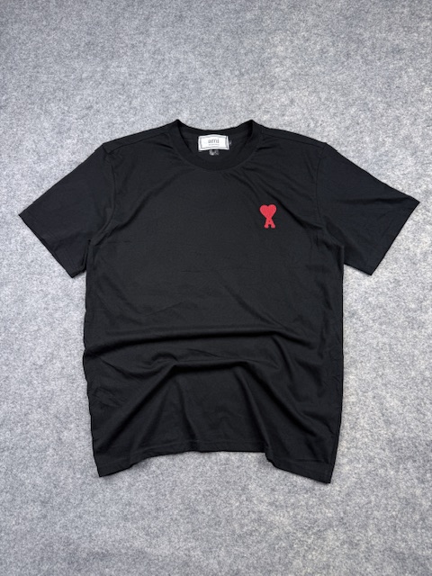 AMI Alexandre Mattiussi Black T-Shirt – L