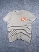 Calvin Klein Jeans Beige Logo T-Shirt – L