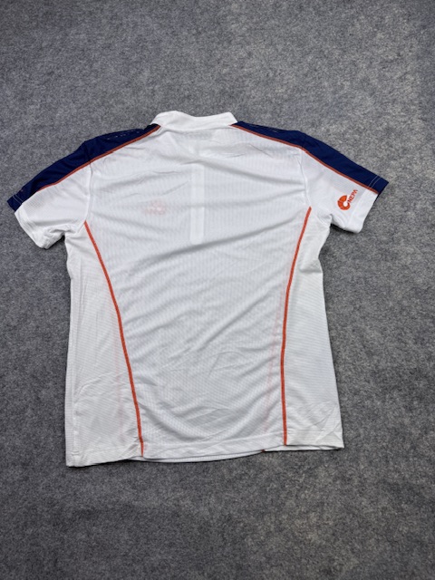 Nepa white & navy quarter-zip sports t-shirt – l NEPA White & Navy Quarter-Zip Sports T-Shirt – L - Image 3