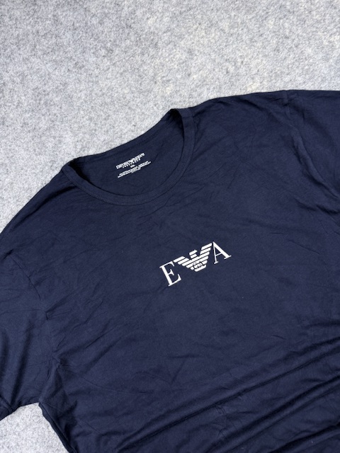 Emporio armani underwear navy t-shirt – xl Emporio Armani Underwear Navy T-Shirt – XL - Image 2