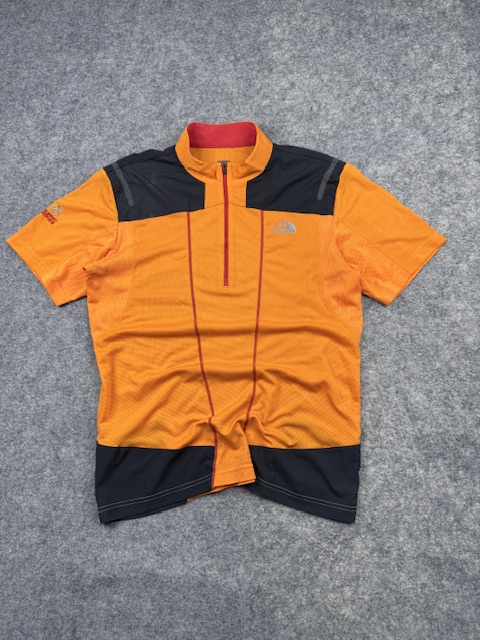 The north face summit series orange performance t-shirt – l The North Face Summit Series Orange Performance T-Shirt – L