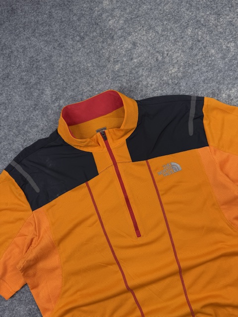 The north face summit series orange performance t-shirt – l The North Face Summit Series Orange Performance T-Shirt – L - Image 2
