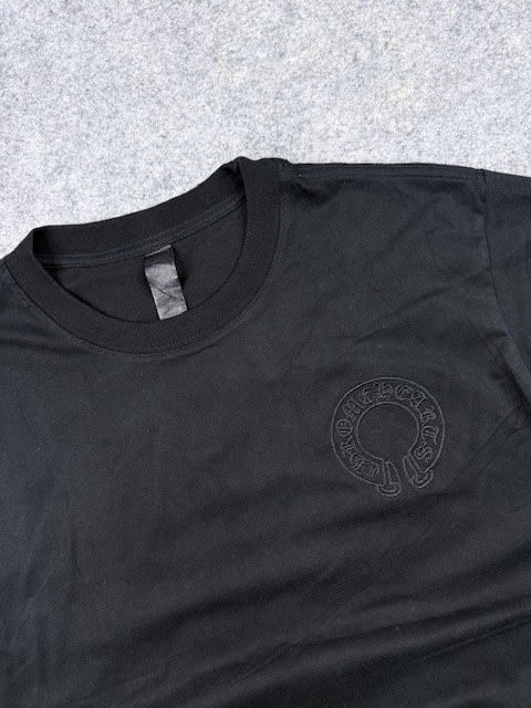 Chrome hearts black cross graphic t-shirt l cotton made in usa Chrome Hearts Black Cross Graphic T-Shirt L Cotton Made in USA - Image 3