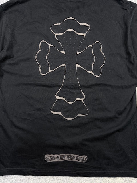 Chrome hearts black cross graphic t-shirt l cotton made in usa Chrome Hearts Black Cross Graphic T-Shirt L Cotton Made in USA - Image 7