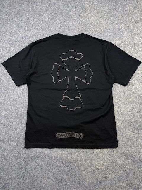 Chrome hearts black cross graphic t-shirt l cotton made in usa Chrome Hearts Black Cross Graphic T-Shirt L Cotton Made in USA