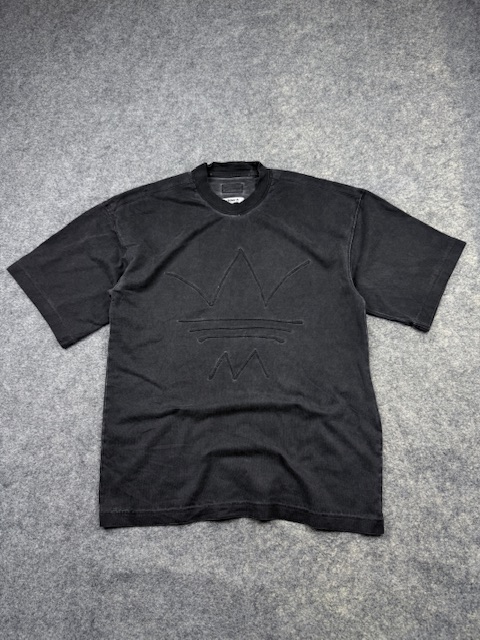 Adidas vintage oversized black heavyweight t-shirt xs/s Adidas Vintage Oversized Black Heavyweight T-Shirt XS/S