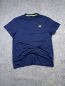 Yonex Performance T-Shirt XL Navy Blue Badminton Sportswear