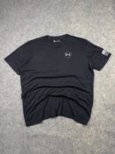 Under Armour HeatGear Freedom Graphic T-Shirt XXL Black Vintage