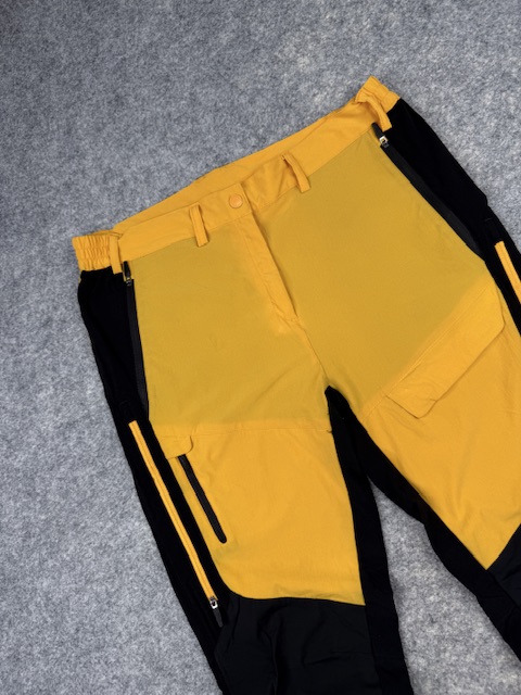 Komont outdoor cargo pants m yellow black utility hiking tactical streetwear trousers KOMONT Outdoor Cargo Pants M Yellow Black Utility Hiking Tactical Streetwear Trousers - Image 3