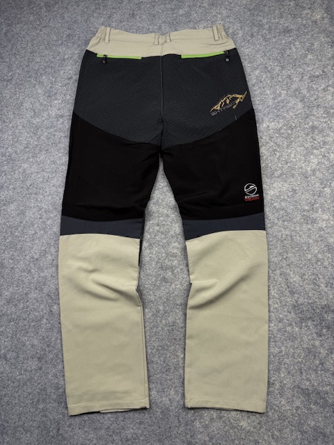 Mounson extreme sports hiking pants l beige black technical outdoor cargo trousers MOUNSON Extreme Sports Hiking Pants L Beige Black Technical Outdoor Cargo Trousers - Image 4
