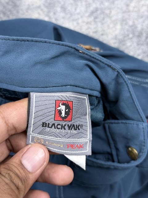 Blackyak extreme peak hiking pants m blue technical outdoor trekking mountaineering trousers BLACKYAK Extreme Peak Hiking Pants M Blue Technical Outdoor Trekking Mountaineering Trousers - Image 3