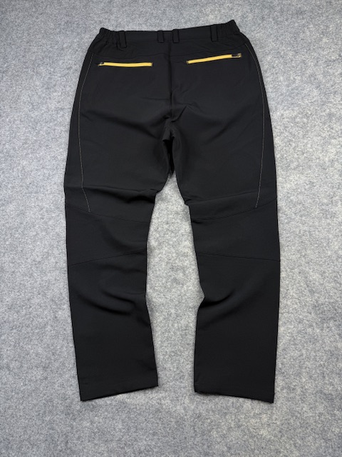 Lecaf sports performance hiking pants l black yellow technical outdoor trekking trousers LeCAF Sports Performance Hiking Pants L Black Yellow Technical Outdoor Trekking Trousers - Image 4