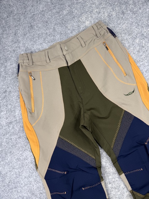 B. F. Loutdoor technical hiking pants m olive green navy blue outdoor trekking trousers B.F. LOUTDOOR Technical Hiking Pants M Olive Green Navy Blue Outdoor Trekking Trousers - Image 2