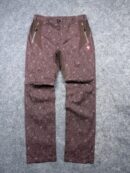 BlackYak Extreme Peak Hiking Pants S Brown Patterned Technical Outdoor Trekking Pants