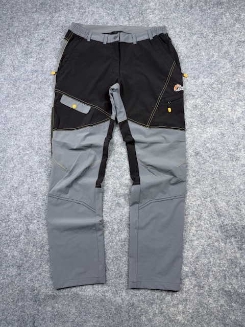 Lowe alpine women’s technical outdoor hiking pants xs black grey trekking pants Lowe Alpine Women’s Technical Outdoor Hiking Pants XS Black Grey Trekking Pants