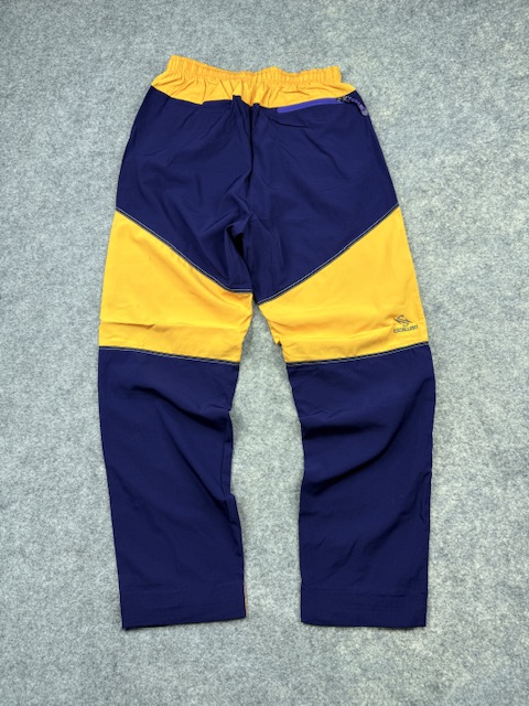Vintage ssamzie sport technical outdoor hiking pants blue yellow track pants m Vintage Ssamzie Sport Technical Outdoor Hiking Pants Blue Yellow Track Pants M - Image 3