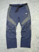 The North Face Technical Hiking Pants Navy Blue Grey Outdoor Pants L