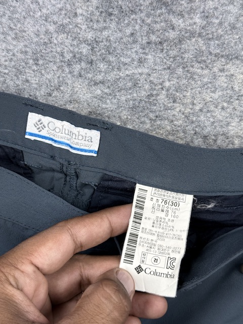 Columbia sportswear technical hiking pants navy blue outdoor trekking pants m Columbia Sportswear Technical Hiking Pants Navy Blue Outdoor Trekking Pants M - Image 3