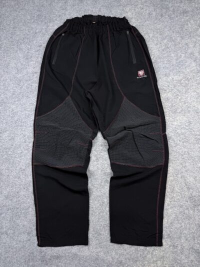 BlackYak Technical Outdoor Hiking Pants Black Black/Red L