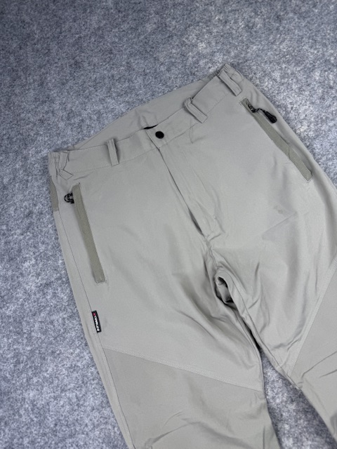 Technical outdoor hiking pants light grey – s Technical Outdoor Hiking Pants Light Grey – S - Image 2