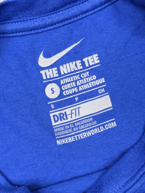 Nike Dri-FIT Ramaz Football Graphic Long Sleeve T-Shirt S Blue Nike Dri-FIT Ramaz Football Graphic Long Sleeve T-Shirt S Blue - Image 3