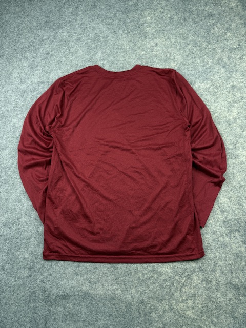 Nike Dri-FIT Exeter Soccer Graphic Long Sleeve T-Shirt L Burgundy Nike Dri-FIT Exeter Soccer Graphic Long Sleeve T-Shirt L Burgundy - Image 4