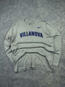 Nike Dri-FIT Villanova Graphic Long Sleeve T-Shirt L Grey