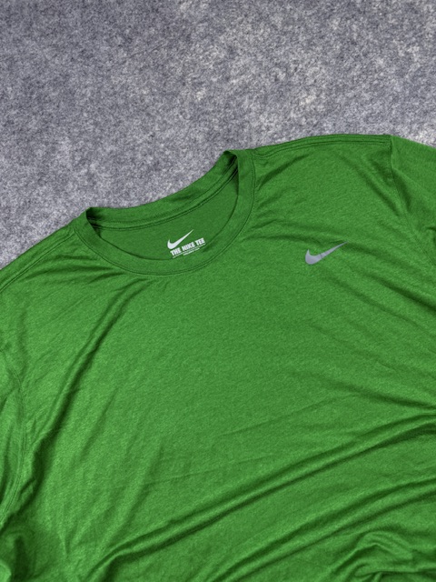 Nike Dri-FIT Athletic Cut Long Sleeve T-Shirt XXL Green Nike Dri-FIT Athletic Cut Long Sleeve T-Shirt XXL Green - Image 2