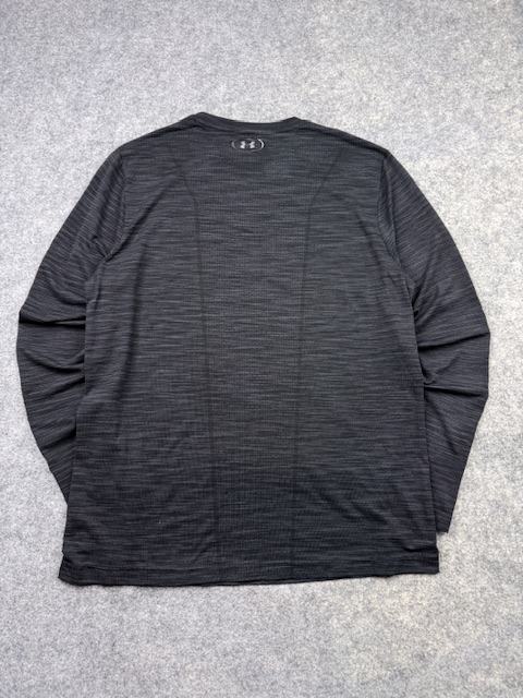 Under Armour HeatGear Fitted Long Sleeve T-Shirt XL Black Performance Under Armour HeatGear Fitted Long Sleeve T-Shirt XL Black Performance - Image 4