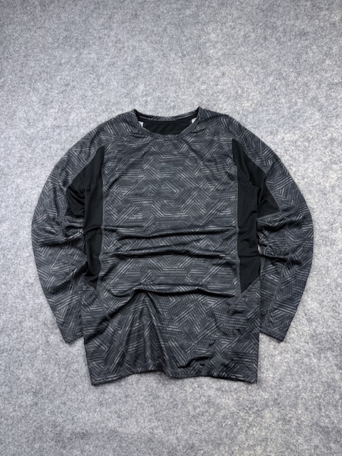 Champion all-over print compression base layer – black/grey Champion All-Over Print Compression Base Layer – Black/Grey