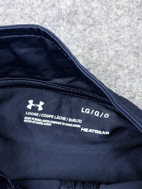 Under armour heatgear quarter-zip athletic top – navy blue l Under Armour HeatGear Quarter-Zip Athletic Top – Navy Blue L - Image 3