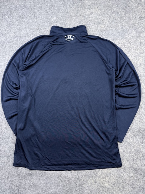 Under armour heatgear quarter-zip athletic top – navy blue l Under Armour HeatGear Quarter-Zip Athletic Top – Navy Blue L - Image 4