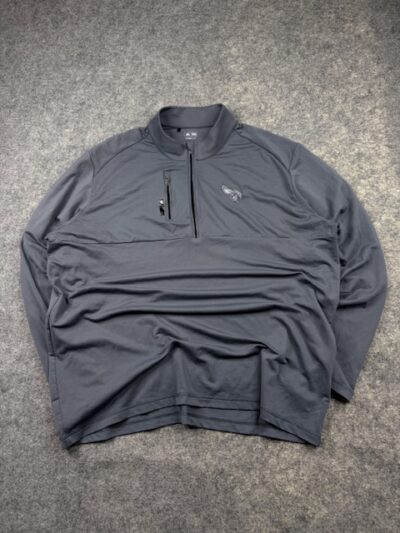adidas Golf ClimaLite 1/4 Zip Pullover – 3/4XL | Grey