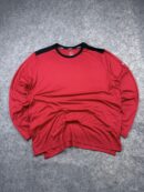 Nike Running Dri-FIT Performance Long Sleeve – Red/Black | 3XL