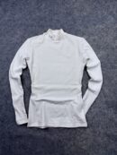 Under Armour Women’s S ColdGear Mock Neck Long Sleeve – White