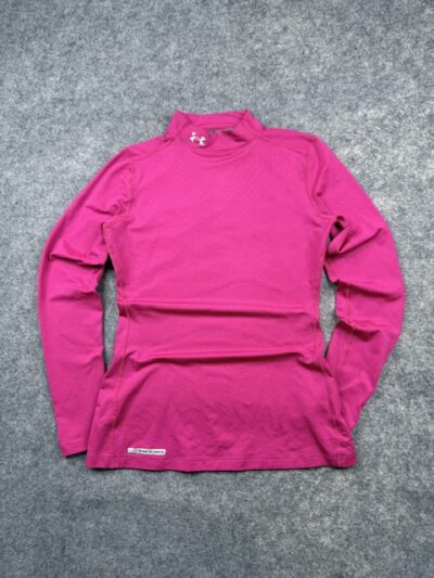 Under Armour ColdGear Mock MD Women’s Long Sleeve – Pink
