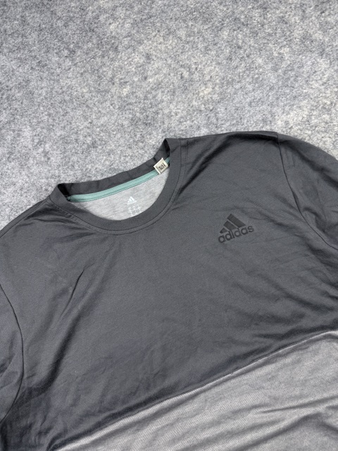 Adidas climacool 3xl colorblock long sleeve – charcoal grey Adidas Climacool 3XL Colorblock Long Sleeve – Charcoal Grey - Image 2