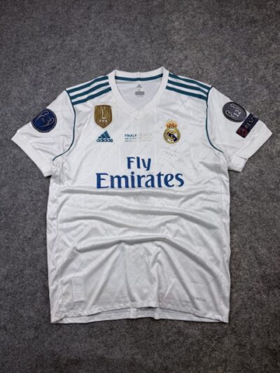 Adidas Real Madrid 2017/18 Home Football Jersey Ronaldo #7 – White – XL
