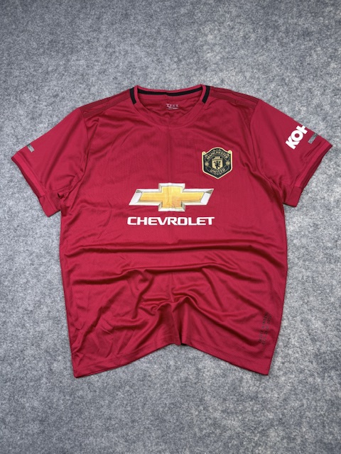 Manchester United Lukaku #9 Home Football Jersey Red Size XL