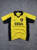 Arsenal Nike Yellow & Black Sega Football Jersey – L