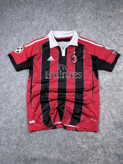 AC Milan El Shaarawy #92 Adidas Vintage Football Jersey M/L