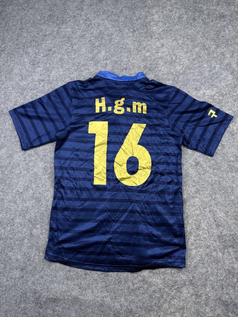 France Football Jersey #16 Vintage Blue Adidas Style Soccer Shirt Moderns Sports Wear XS/S France Football Jersey #16 Vintage Blue Adidas Style Soccer Shirt Moderns Sports Wear XS/S - Image 4