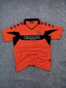 Kappa Orange & Black Football Jersey – L