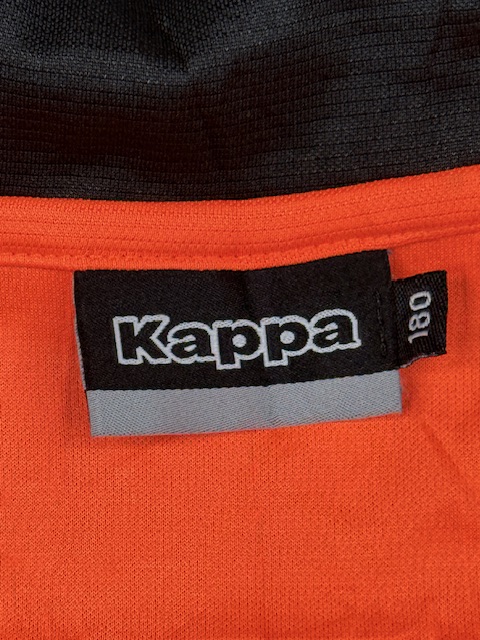 Kappa Orange & Black Football Jersey – L Kappa Orange & Black Football Jersey – L - Image 3