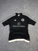 Vintage Adidas Germany Football Jersey Size M – Black Mercedes-Benz Soccer Shirt