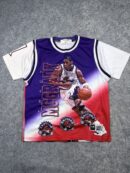 Alexander Egger Toronto Raptors Graphic Basketball T-Shirt – S/M Oversized