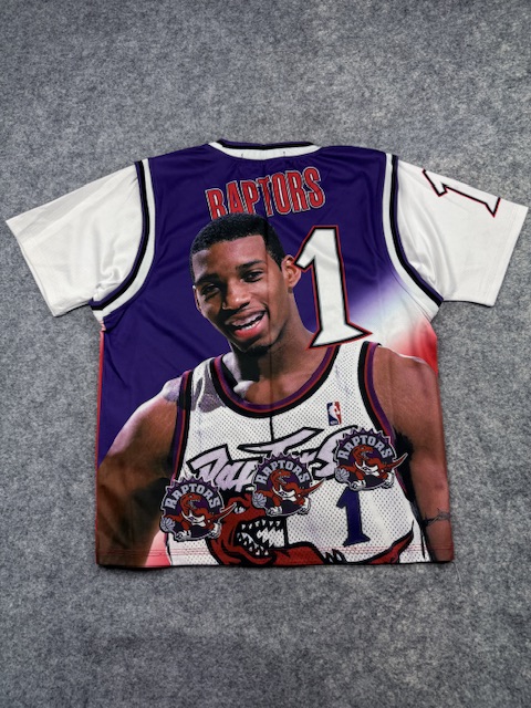 Alexander Egger Toronto Raptors Graphic Basketball T-Shirt – S/M Oversized Alexander Egger Toronto Raptors Graphic Basketball T-Shirt – S/M Oversized - Image 4