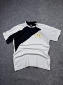 Mizuno Baseball Jersey L/XL White Navy Gold