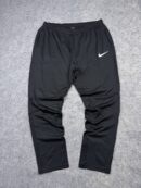 Nike Dri-FIT Black Track Pants | L/XL | Vintage Sportswear
